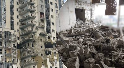 Є руйнування, багато постраждалих: РФ вдарила бомбою по багатоповерхівці в Харкові