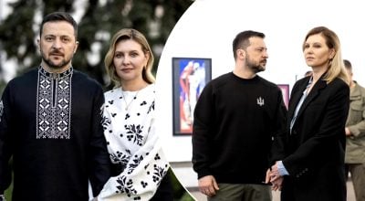 Олена та Володимир Зеленські привітали зі святом усіх українців Олена та Володимир Зеленські привітали зі святом усіх українців