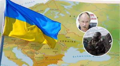 Олег Жданов, карта Украины, ВСУ