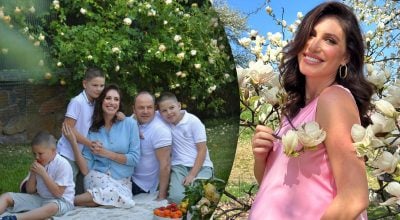 Алла Зіневич і Сергій Тігіпко з дітьми Алла Зіневич і Сергій Тігіпко з дітьми