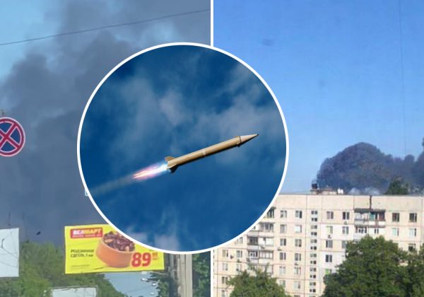 РФ вдарила по цивільній інфраструктурі Харкова: у місті сильна пожежа, є постраждалі