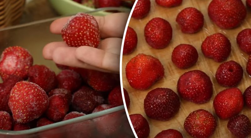 Как заморозить клубнику - вкус будет таким же и зимой