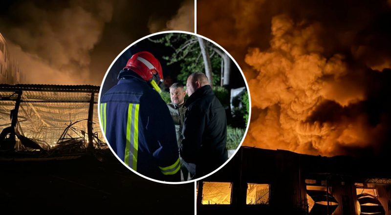 Ракетний удар по Одесі: спалахнула масштабна пожежа, постраждали 14 осіб