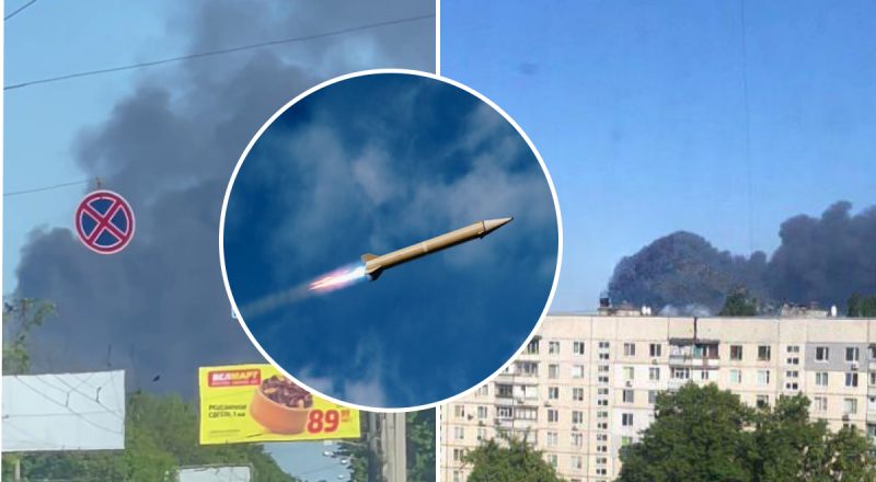 РФ ударила по гражданской инфраструктуре Харькова: в городе пожар, есть пострадавшие