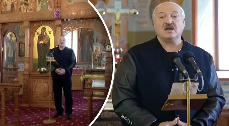 Лукашенко на Пасху "распевал" о "воссоединении" с украинцами