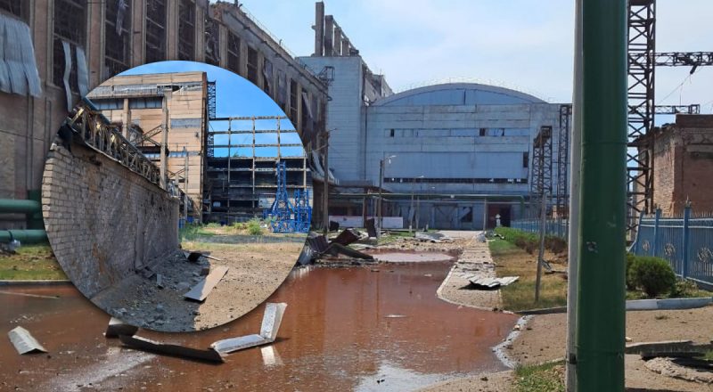 РФ взорвала Славянскую ТЭС: оккупанты ударили пятью ракетами, есть разрушения