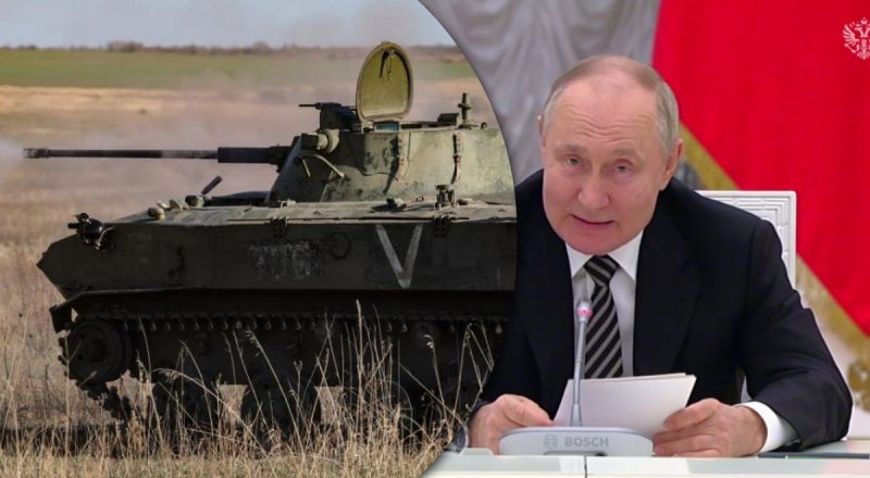 "В усьому винна Україна": Путін цинічно висловився про наступ у Харкові