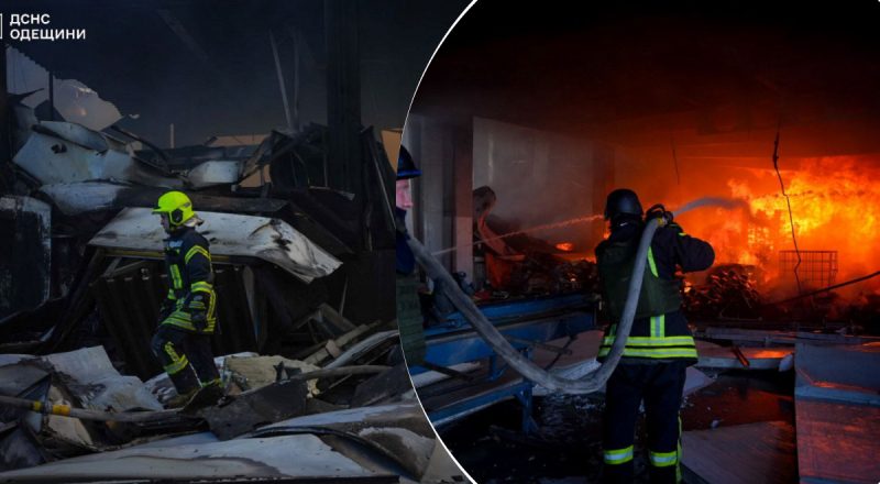 Загорілось 8000 кв. м, є жертви: подробиці ракетної атаки на Одещину