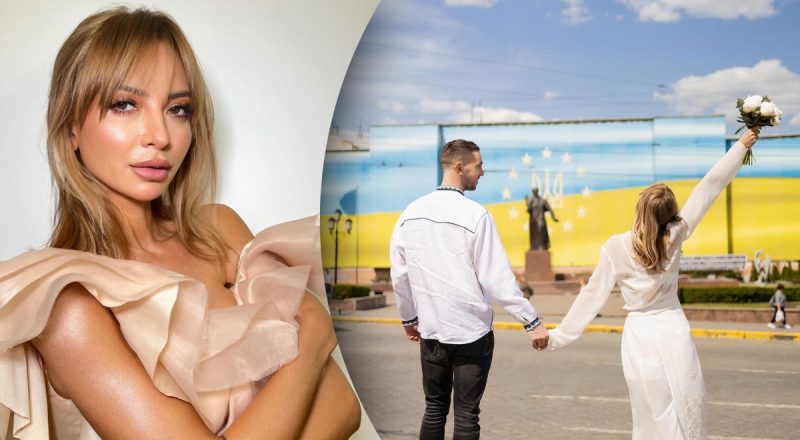 Молодята у вишиванках: 37-річна зірка Жіночого кварталу вперше вийшла заміж