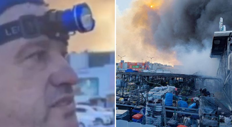 "Усе сипалося": електрик урятував людей з Епіцентру в Харкові та розповів про вибухи