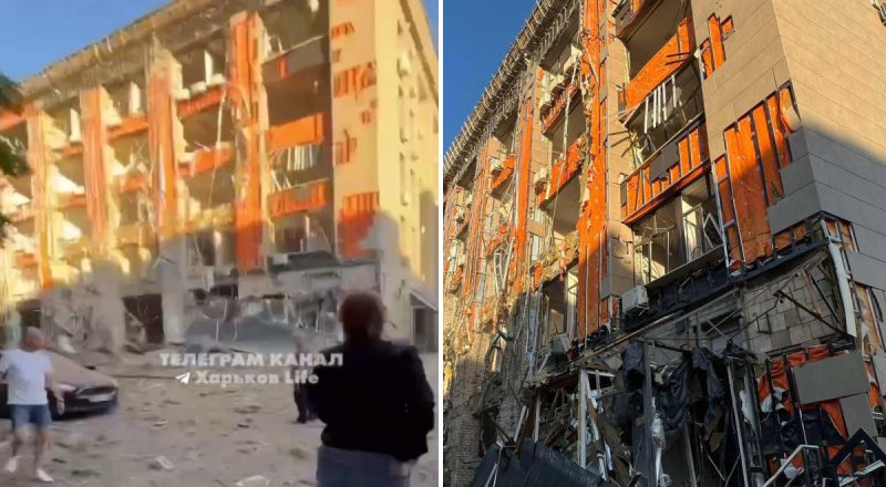 Россияне четвертый раз за день обстреляли Харьков: ударили по жилой застройке