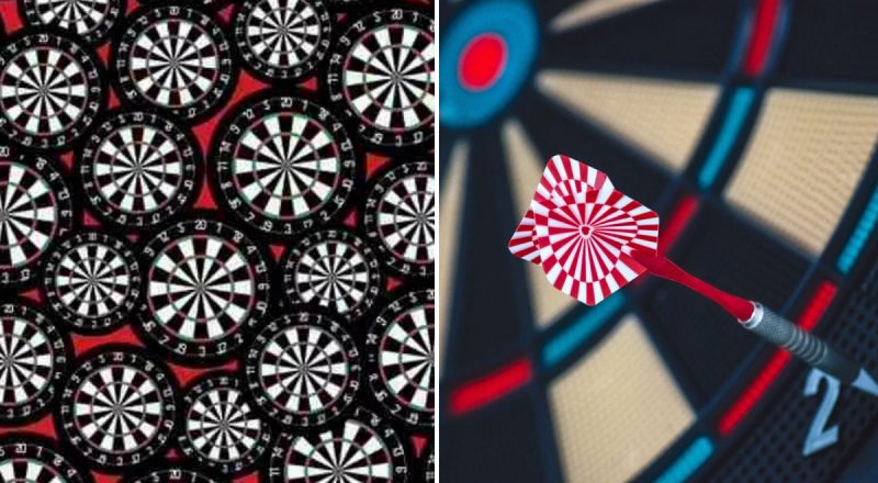 Головоломка на проверку IQ: нужно найти 3 дротика за 15 секунд