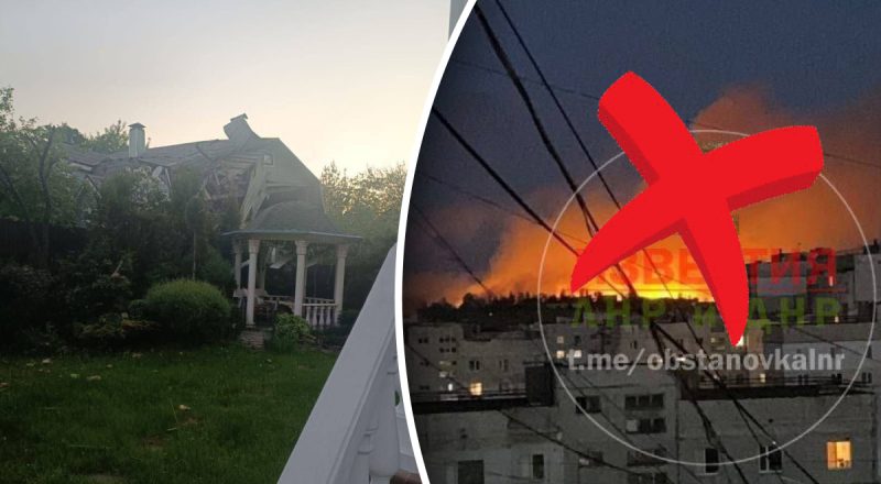 В окупантів у Луганську пролунали вибухи, Москва теж скаржиться на атаку