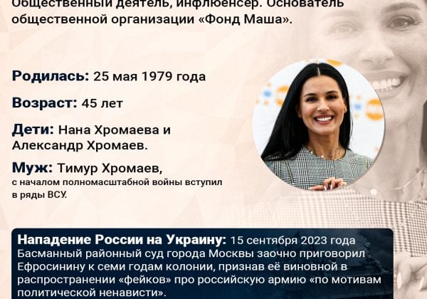 Маша Ефросинина инфографика