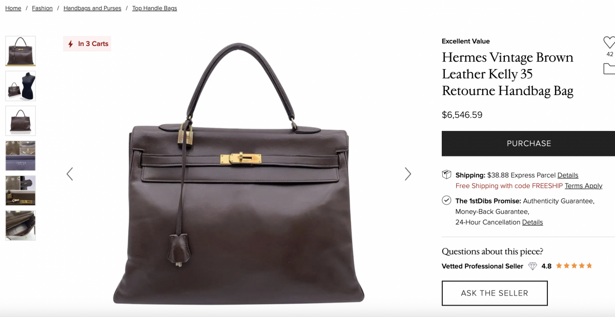 Вартість сумки Келлі Вартість сумки Келлі