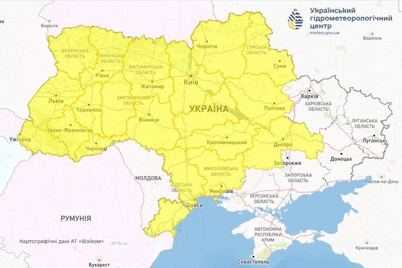 Погода в Украине 8 июня
