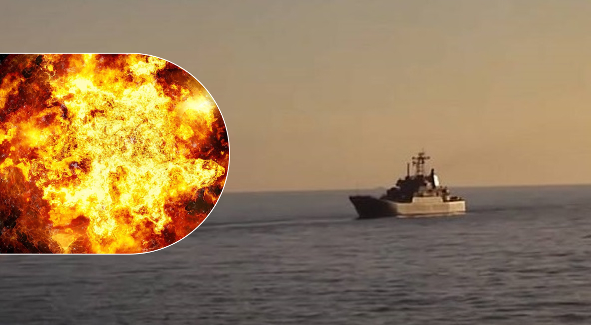 Корабль пошел на дно: в Сети рассказали об ударе по целям РФ в Азовском море