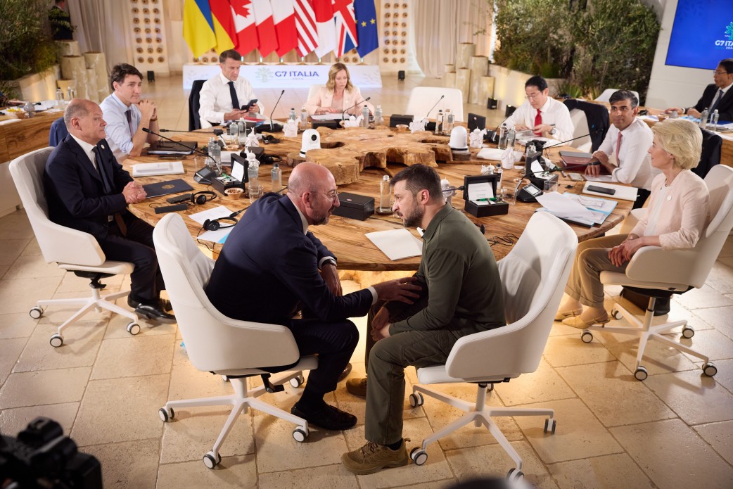 Перший день саміту G7 в Італії з участю Зеленського