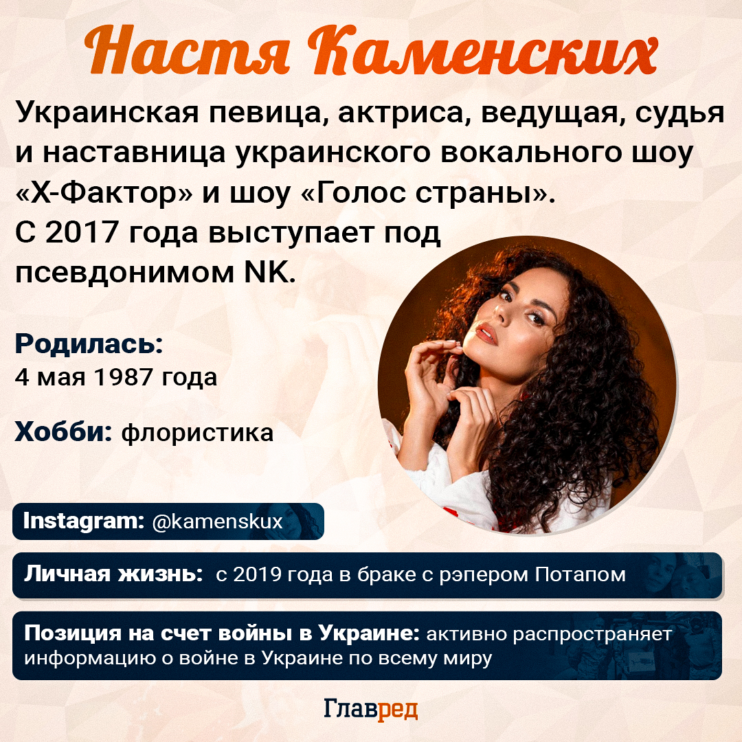 Настя Каменских не ответила Наталье Тур - Каменских новости - Главред