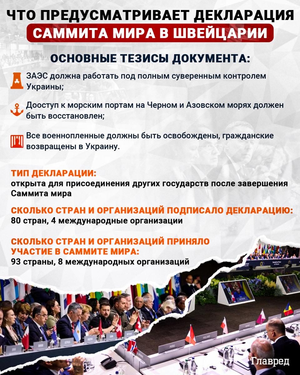Декларация Саммит мира инфографика Декларация Саммит мира инфографика