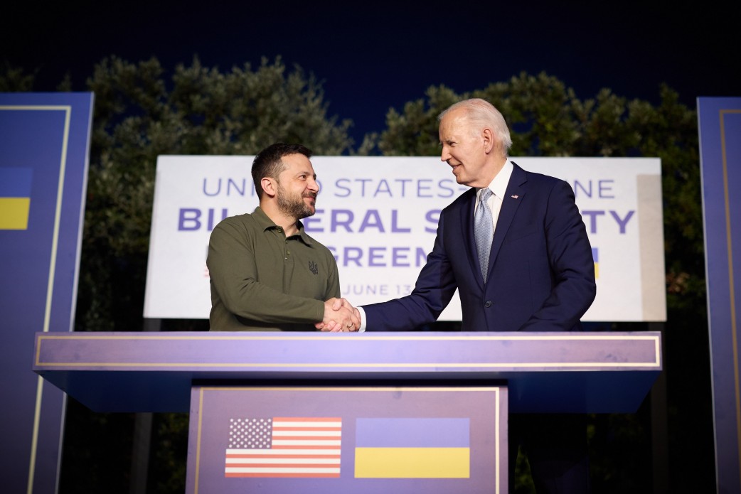 Україна та США підписали безпекову угоду Україна та США підписали безпекову угоду