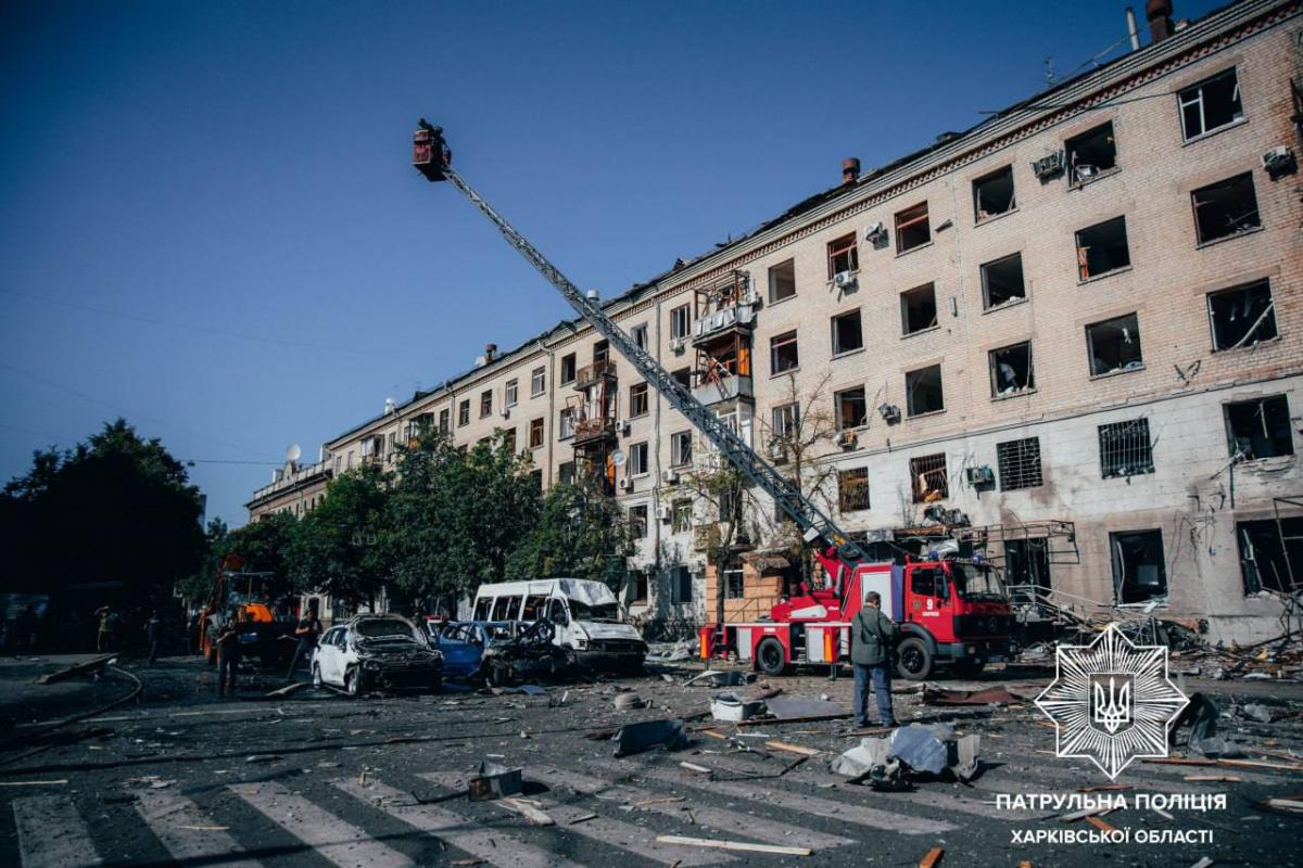 Удар КАБами по Харкову 22 червня Удар КАБами по Харкову 22 червня