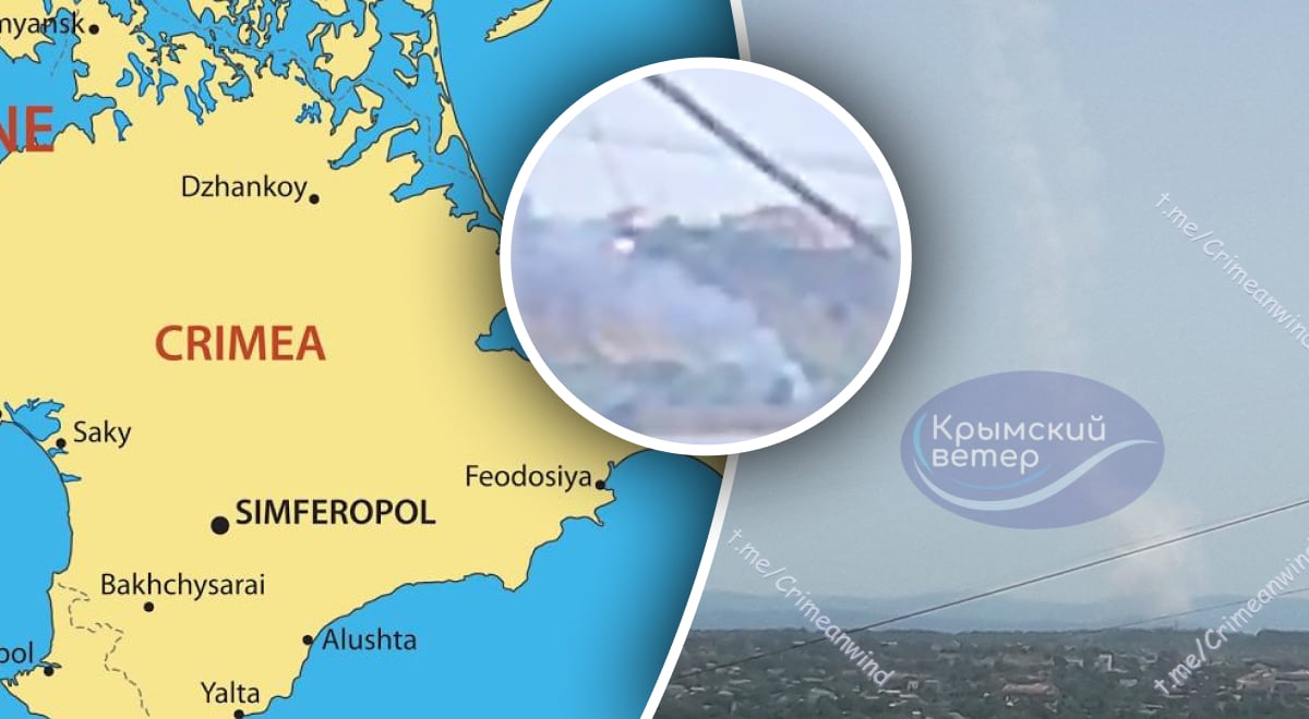 В Крыму - взрывы, российская ПВО «шарахнула» по пляжу с людьми