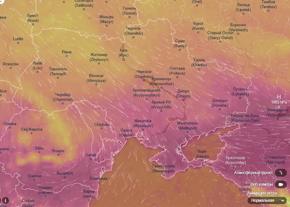 Бyдe вжe нe тaк cпeкoтнo, як paнішe: y якиx oблacтяx бyдyть гpoзи тa дoщі