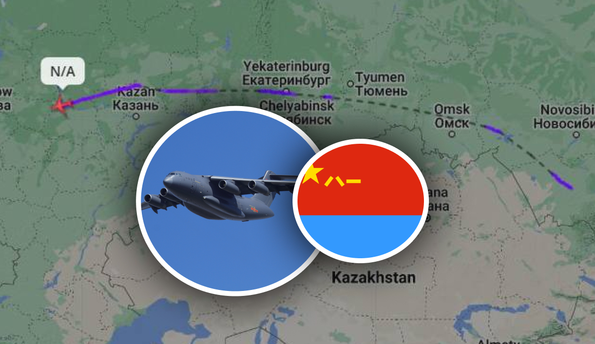 В Россию прилетал китайский Y-20: СМИ этот рейс называют «подозрительным»