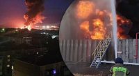 У РФ другу добу палає нафтобаза, яку атакували БПЛА: ситуація погіршується