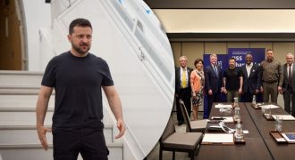 Оружие, санкции и удары по РФ: Зеленский встретился с конгрессменами США в Сингапуре