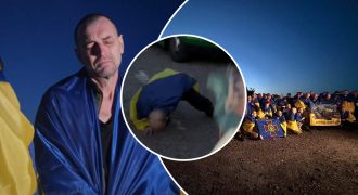 Плакали и целовали землю: трогательные видео с возвращением наших защитников из плена