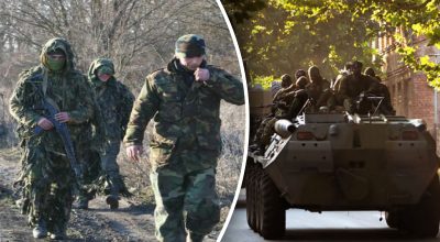 армия РФ, оккупанты на танках армия РФ, оккупанты на танках