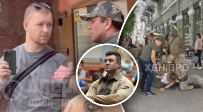 'Охоронці Тищенка' побили військового Дмитра Павлова на очах у дружини з немовлям