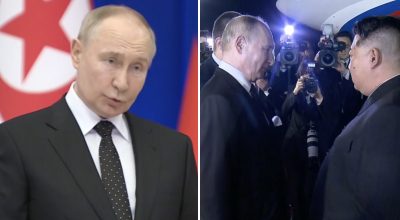 Путин, Ким Чен Ын