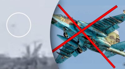 'Грач' долітався: бійці Нацгвардії збили російський Су-25 над Донеччиною