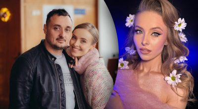 Анна Сагайдачная с мужем