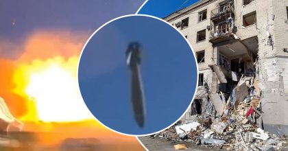 Жесткий взрыв и крики: момент удара по Харькову попал на видео