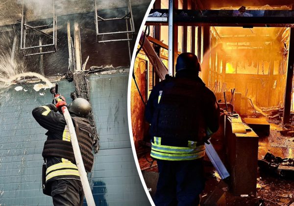 РФ вдарила по "Епіцентру" і будинках на Херсонщині: спалахнули масштабні пожежі