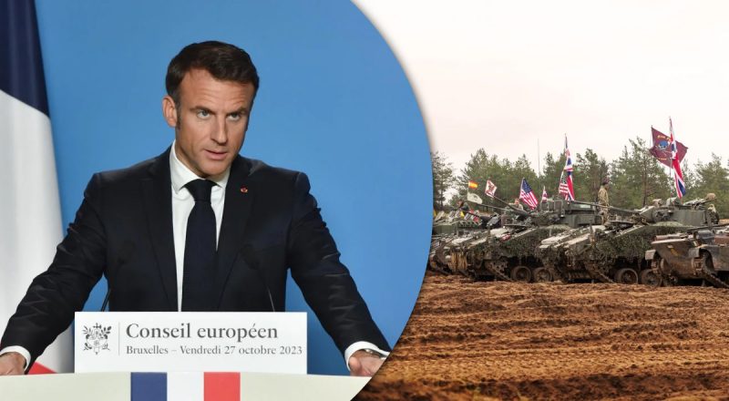 Европейские силы в Украине и санкции против РФ: громкие заявления Макрона