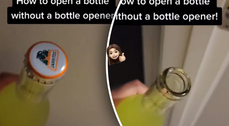 Без открывалки и зажигалки: как легко открыть бутылку