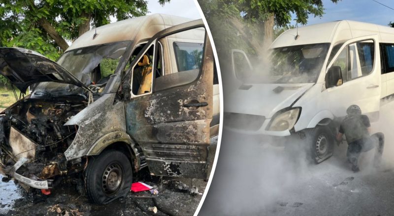 На Днепропетровщине дрон РФ попал в рейсовый автобус: детали