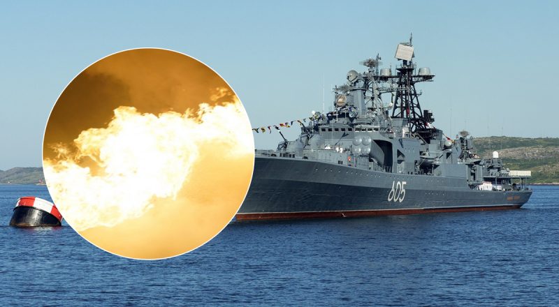 "Сотни членов экипажа": в Баренцевом море загорелся корабль РФ "Адмирал Левченко"