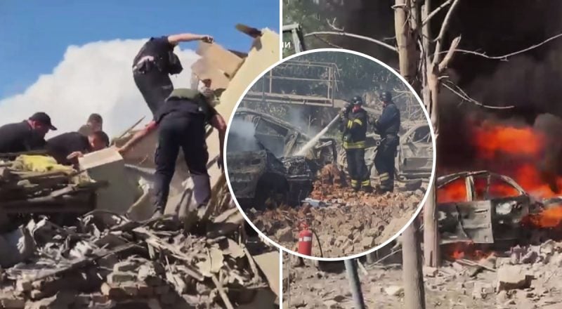 Росіяни вдарили ракетою по житловому сектору Кривого Рогу: багато загиблих і поранених