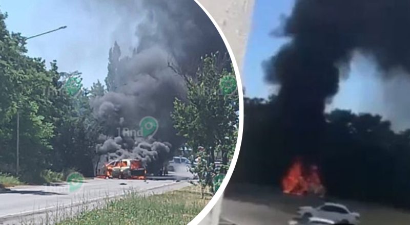 Зашипело и взорвалось: в России взлетело в воздух авто высокопоставленного военного