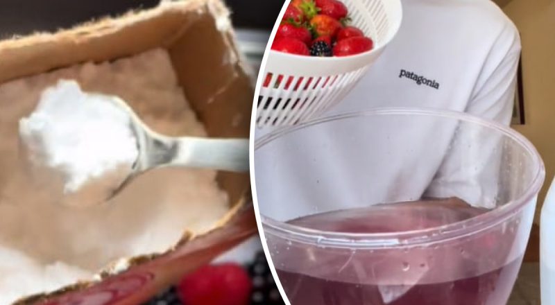 Многие моют фрукты неправильно: что нужно добавлять в воду