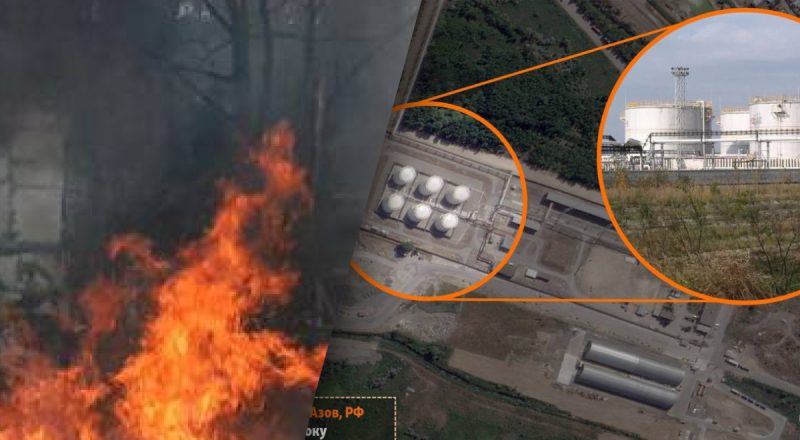 Продолжается масштабный пожар на российском НПЗ под Ростовом: спутниковые снимки