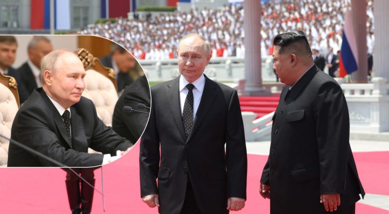 Визит Путина в КНДР: лидеры стран удивили заявлениями о войне в Украине
