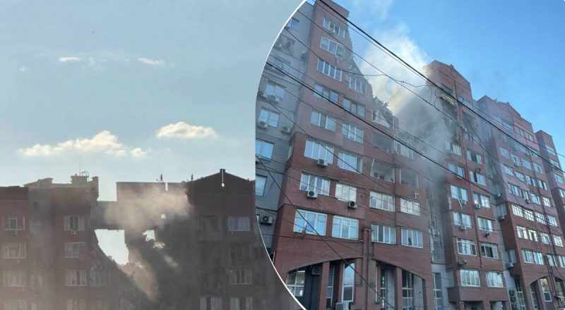 Уничтожены квартиры на нескольких этажах: РФ ударила ракетой по 9-этажке в Днепре