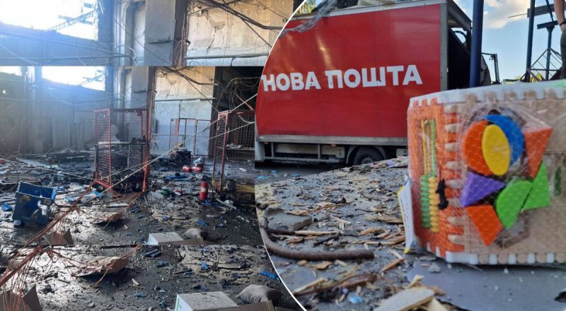 Немовля викинуло з машини: моторошні подробиці удару по Новій пошті в Харкові